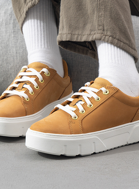 Timberland添柏岚黄色低帮板鞋女鞋冬季新款户外休闲鞋轻便运动鞋