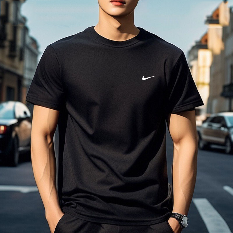 Nike, quick dry summer breathable sports short sleeve T-shirt, loose fit
