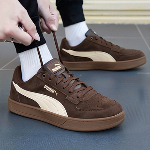 2025冬季 女鞋 新款 翻毛皮休闲鞋 402217 PUMA彪马板鞋 复古运动鞋 男鞋