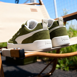 PUMA彪马男鞋女鞋春季新款绿色滑板鞋轻便运动鞋低帮休闲鞋401606