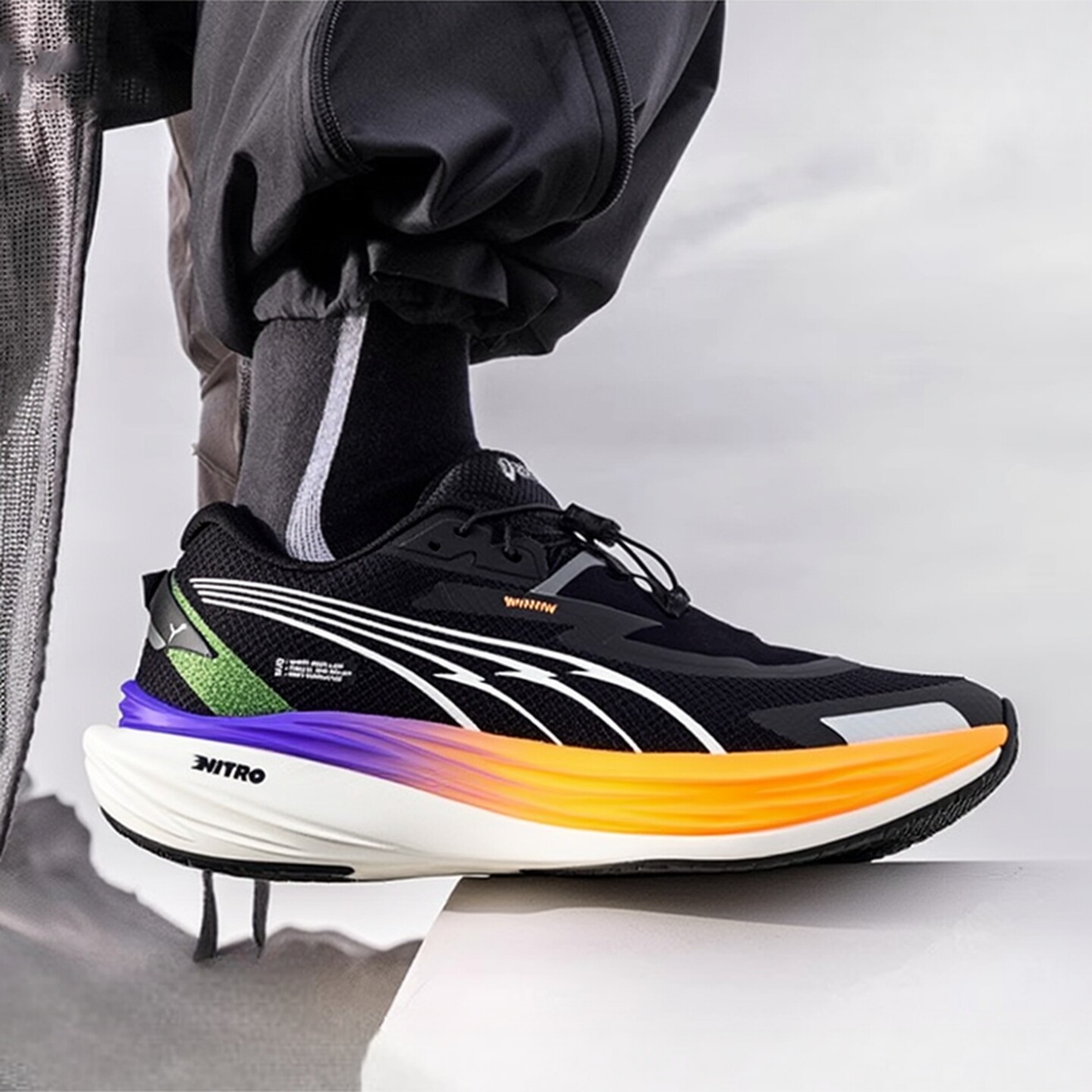 PUMA彪马男鞋运动跑步鞋Deviate NITRO 3 WTR+彪破3碳板氮气跑鞋