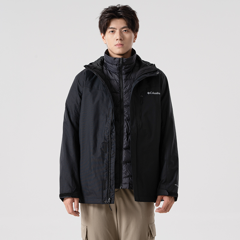 Columbia哥伦比亚男装 运动服户外时尚潮流休闲跑步健身训练外套