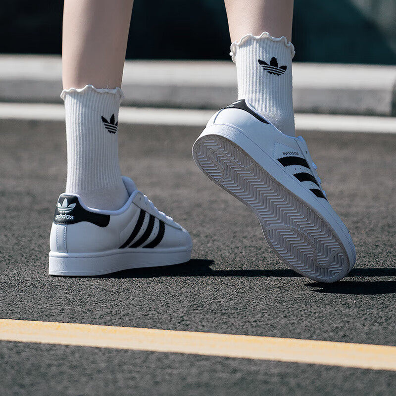 adidas阿迪达斯三叶草男女大童2026新款经典休闲运动鞋板鞋JQ4098,运动鞋new,板鞋,淘宝优惠券,粉丝福利购,淘宝优惠卷