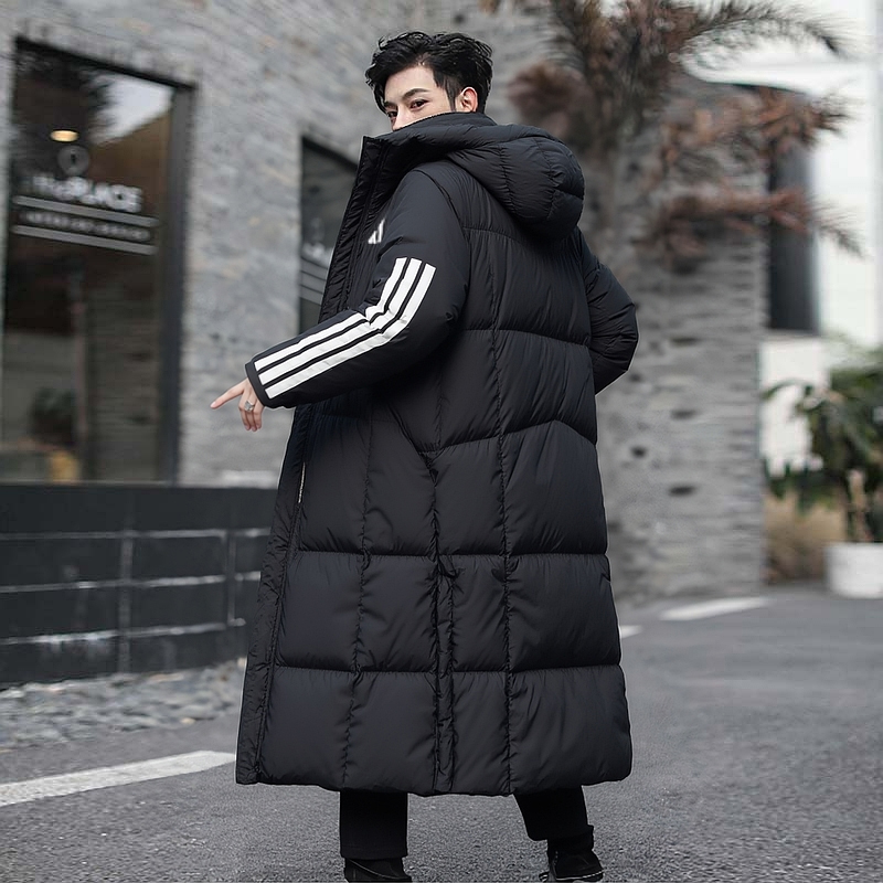 阿迪达斯三叶草男子连帽羽绒服