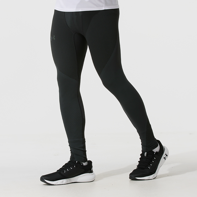 UA安德玛男紧身长裤跑步健身瑜伽训练裤快干透气贴身长裤 13792