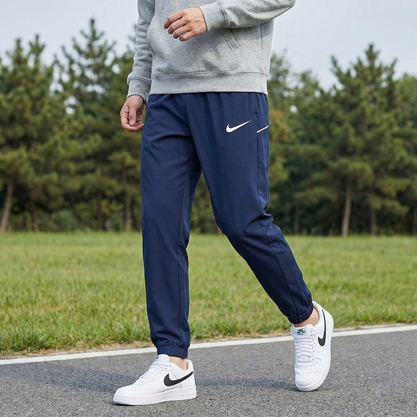 NIKE耐克速干男裤2026新款运动裤子健身训练束脚裤梭织长裤I