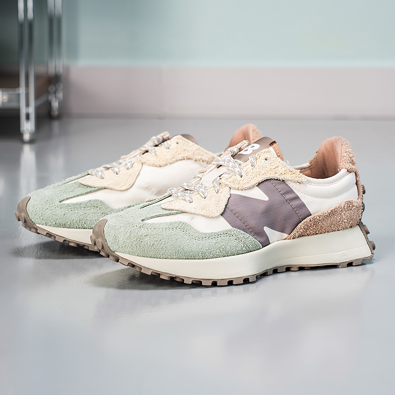 New balance NB撞色休闲鞋男鞋女鞋2025秋季新款复古低帮运动鞋子