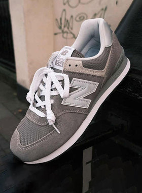 New Balance官方灰色男女鞋运动鞋正品NB复古情侣休闲鞋ML574EVG