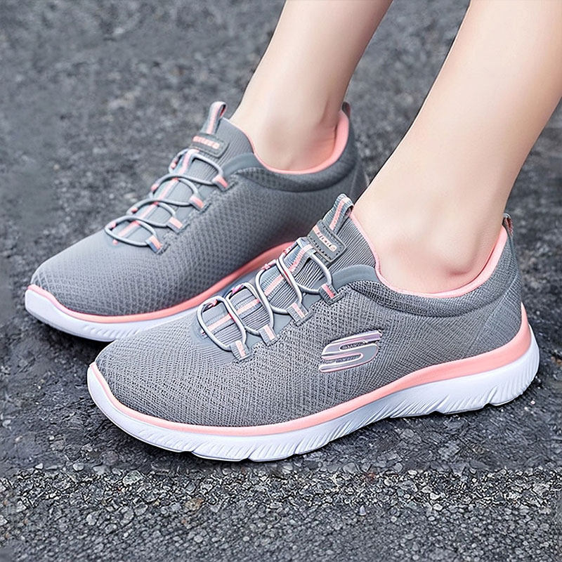 斯凯奇女鞋春季新款轻便透气运动鞋网面休闲鞋一脚蹬穿脱健步鞋,运动鞋new,运动休闲鞋,淘宝优惠券,粉丝福利购,淘宝优惠卷