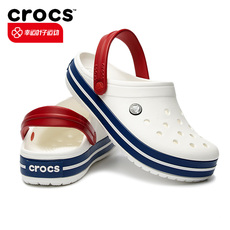 Кроксы crocs鞋骆勰行俜旗女鞋夏运拖鞋洛凵滩凉鞋