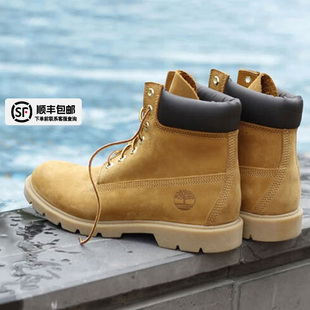 Timberland添柏岚大黄靴男鞋 户外踢不烂高帮马丁靴18094 秋冬新款