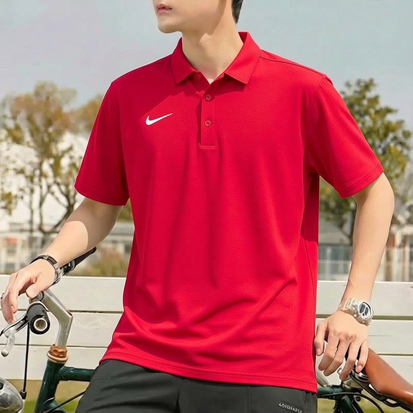 耐克官方男装2026新款透气polo衫运动服跑步健身快干短袖时尚t恤