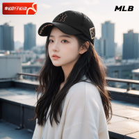 MLB官方鸭舌帽男帽女帽春季新款大标刺绣硬顶棒球帽帽子3ACP8501N