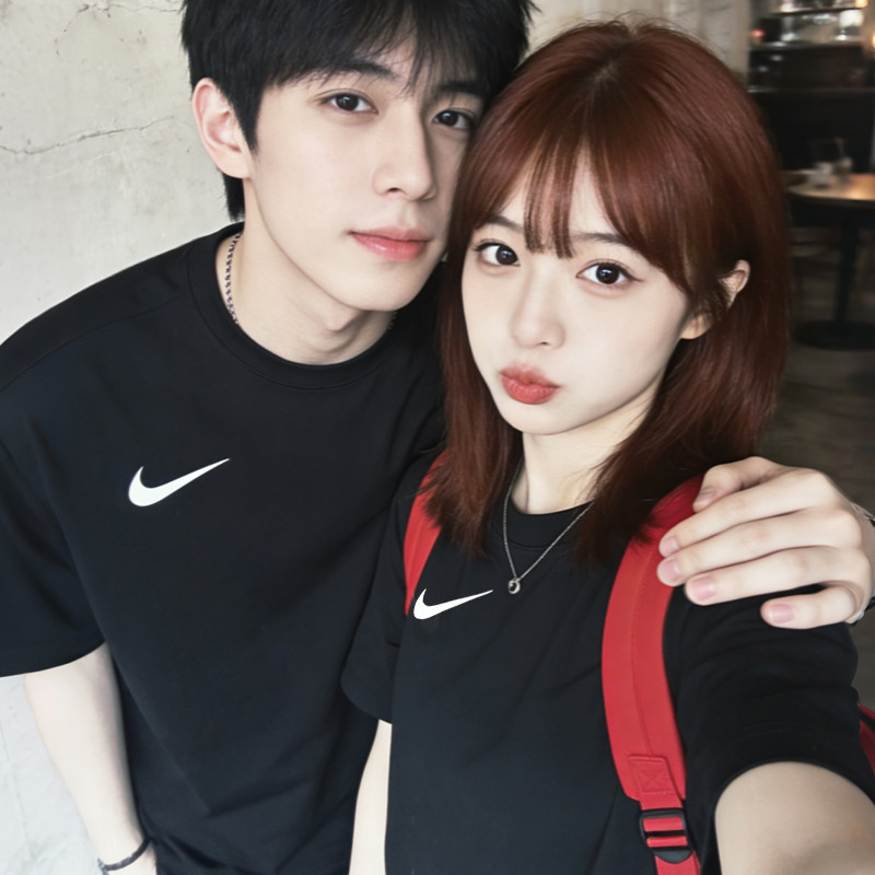 耐克T恤男 2026新款健身训练球衣DRI-FIT快干透气短袖上