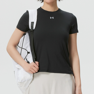 安德玛官方UA Vanish女装轻质训练速干运动服短袖T恤6010870