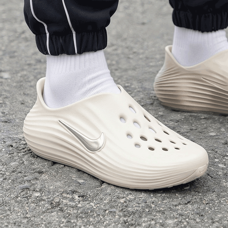 幸运叶子丨NIKE耐克正品男鞋REACTX凉鞋夏季新款洞洞鞋运动鞋拖鞋