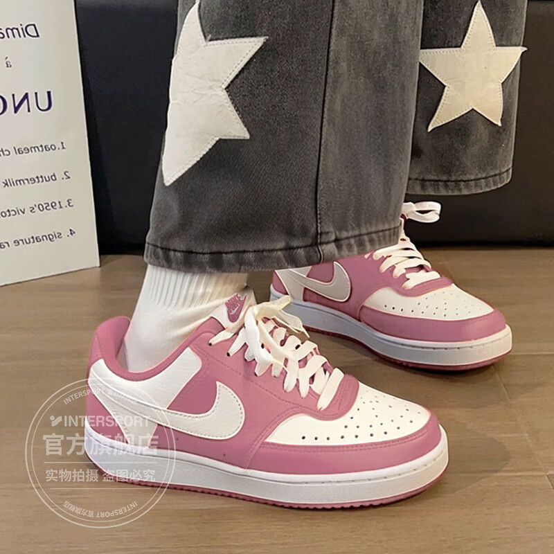 NIKE耐克女鞋板鞋2025冬季新款低帮复古抓地运动休闲鞋DH3158-603