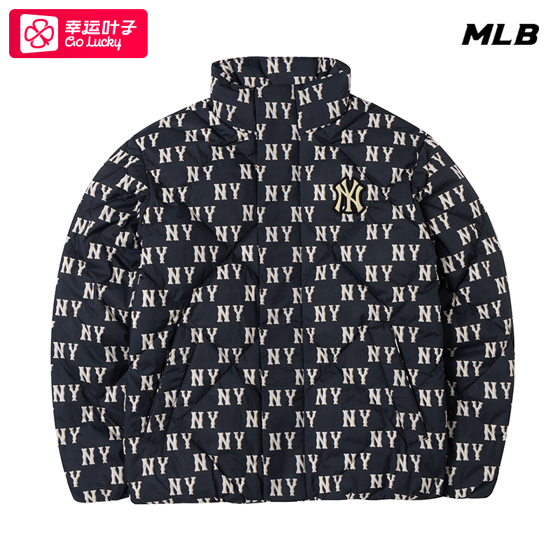 MLB官方 羽绒服男装女装24冬季新款户外出行潮流纽约洋基羽绒外套