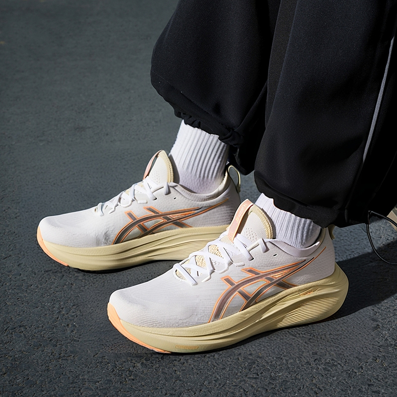ASICS亚瑟士男鞋GEL-NIMBUS 27秋季运动健身缓震通勤马拉松跑步鞋