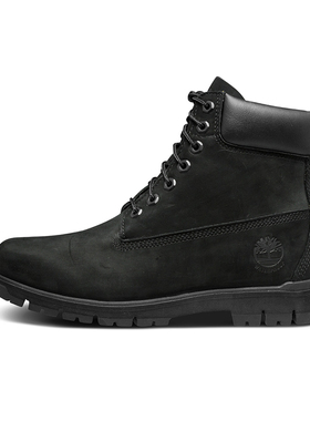 Timberland添柏岚黑色马丁靴男鞋秋冬新款户外踢不烂高帮靴A1JI2