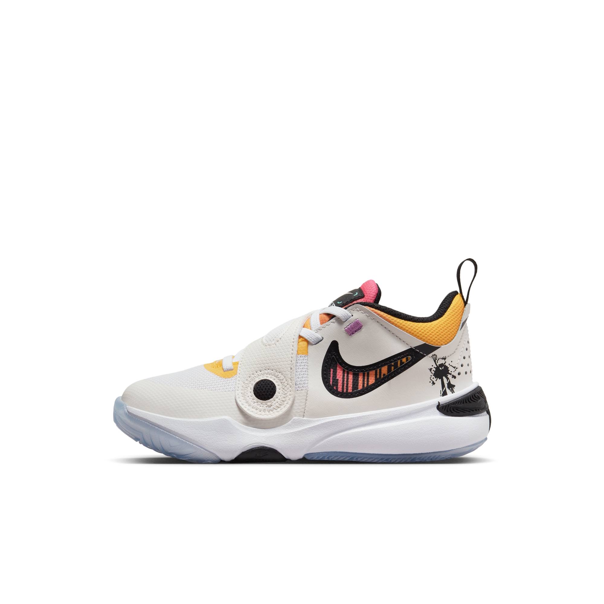 NIKE耐克减震篮球鞋童鞋秋季新款TEAM HUSTLE D 11运动鞋FJ7689