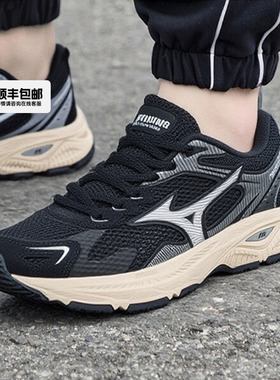 Mizuno美津浓25冬季款男鞋女鞋复古透气缓震运动鞋跑步鞋RACER S