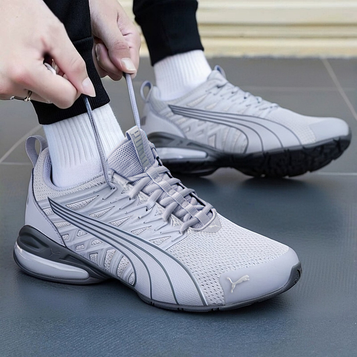 PUMA彪马跑步鞋男鞋女鞋2026春季灰色网面情侣休闲鞋运动鞋311973,运动鞋new,跑步鞋,淘宝优惠券,粉丝福利购,淘宝优惠卷