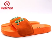 Giày nữ Puma Hummer 2019 mùa hè mới dép và dép đi giày bình thường dép thể thao 367087-03 - Dép thể thao