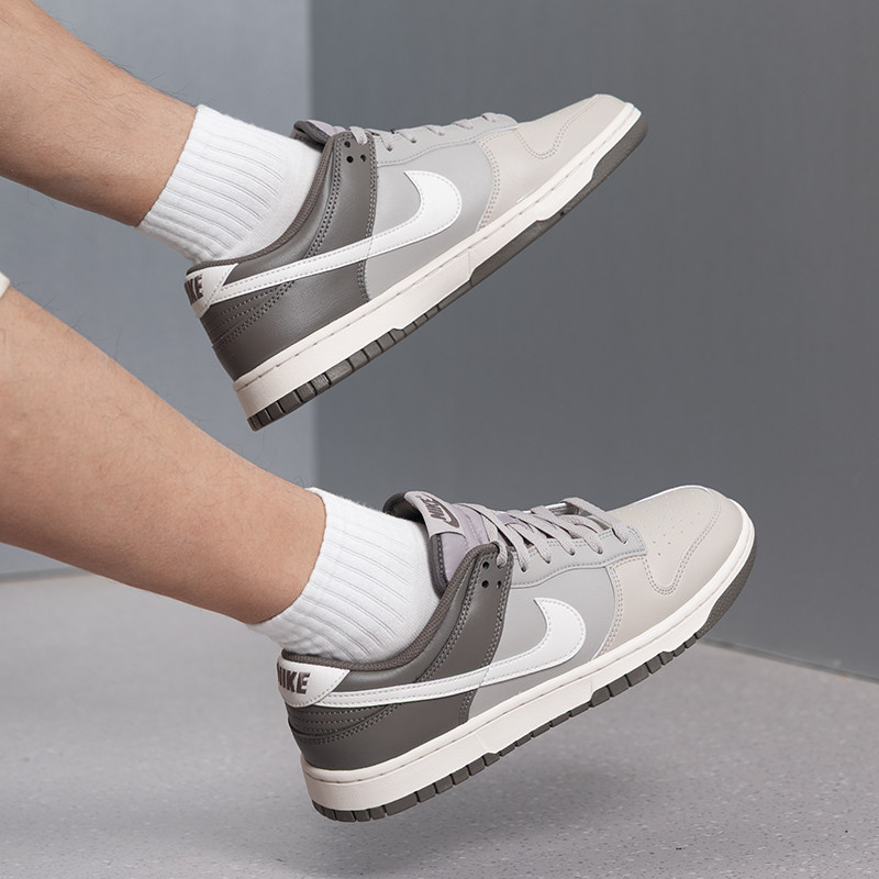 幸运叶子丨NIKE耐克官网正品男鞋2026新款DUNK透气时尚板鞋图片