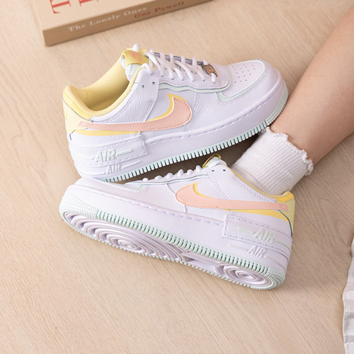 幸运叶子丨NIKE耐克厚底板鞋女鞋夏季新款复古休闲鞋AF1运动鞋子
