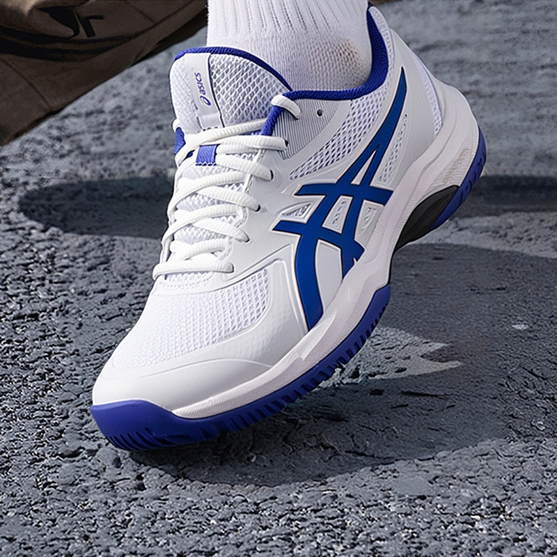 ASICS亚瑟士官网男鞋2025秋季新款实战训练网球鞋缓震透气运动鞋