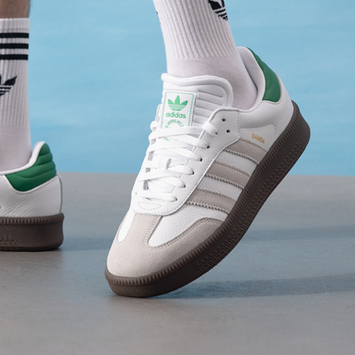阿迪达斯三叶草男鞋2026新款运动鞋SAMBA XLG时尚德训T头鞋休闲鞋