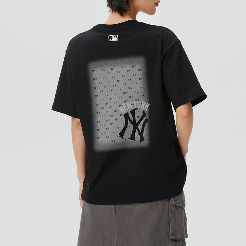 MLB官方 正品男女同款印花短袖后背时尚宽松T恤26夏季新款运动服图片