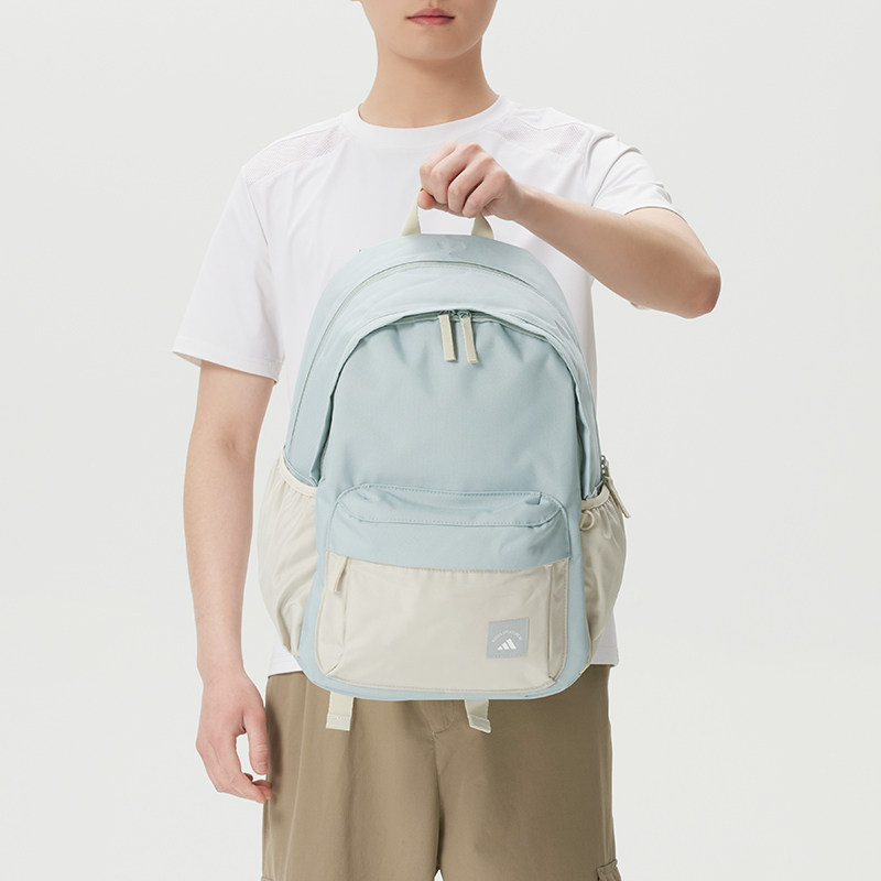 阿迪达斯男包女包2026新款学生书包运动休闲旅行大容量双肩背包