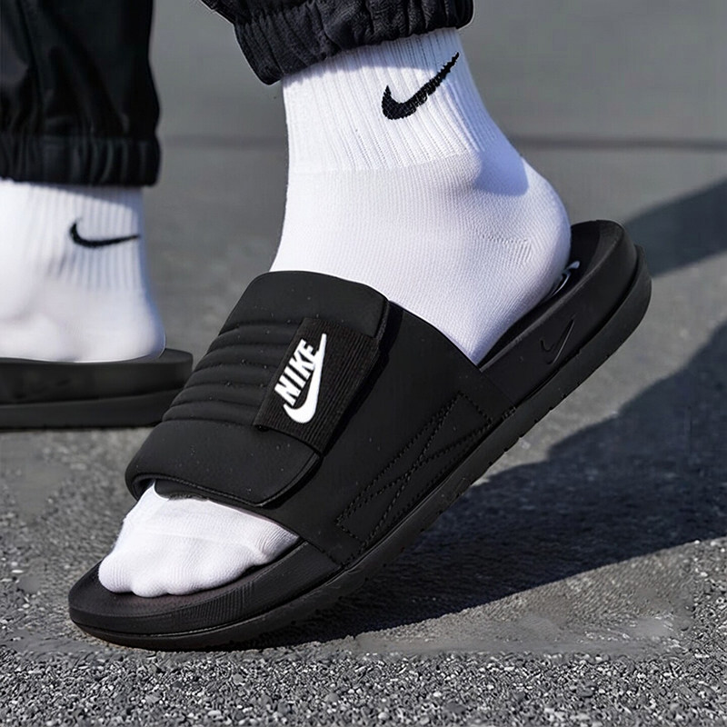 NIKE耐克运动拖鞋男鞋男士休闲凉鞋户外凉拖轻便一字拖时尚沙滩鞋