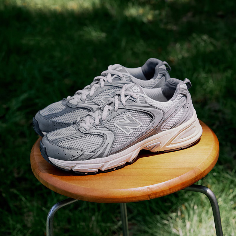 New Balance NB官方男女鞋情侣复古灰色运动休闲鞋老爹鞋MR530TG