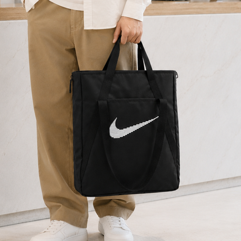 幸运叶子丨Nike耐克托特包女简约手提包购物袋休闲运动包单肩包