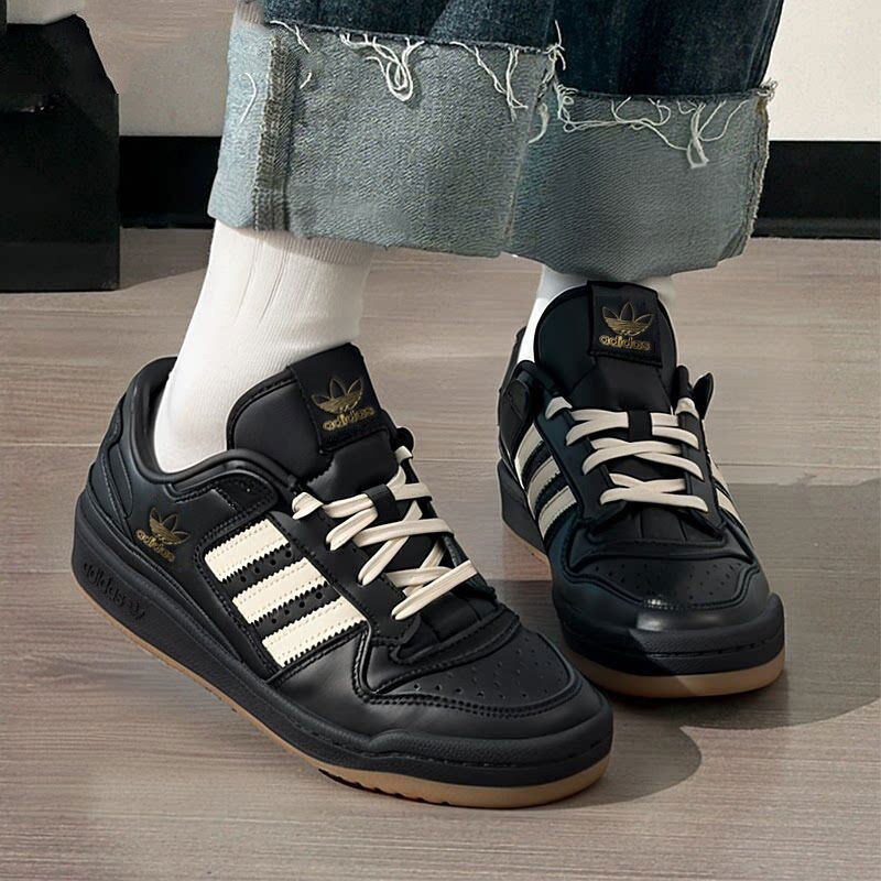 阿迪达斯三叶草官方旗舰店女鞋复古低帮板鞋春季新款运动休闲鞋