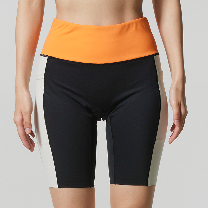 LANBU蓝步女裤2025秋季新款运动裤休闲女款压缩短裤针织裤子潮