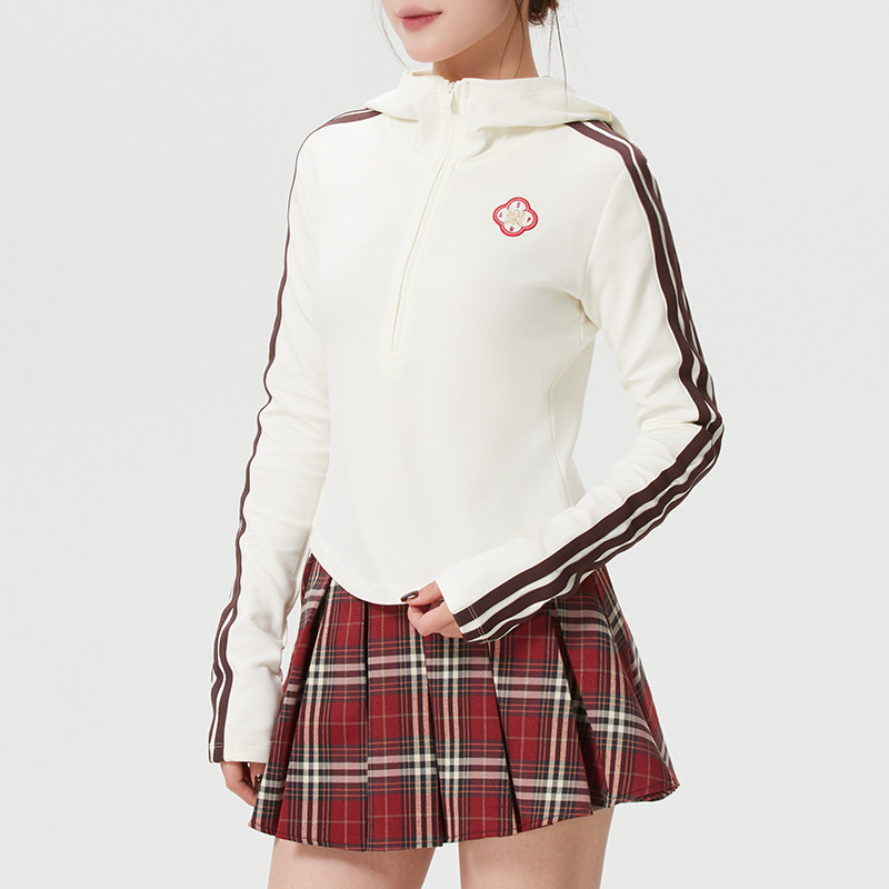 阿迪达斯新年款修身卫衣女装半拉链休闲运动服连帽套头衫KH2714,运动服/休闲服装,运动卫衣/套头衫,淘宝优惠券,粉丝福利购,淘宝优惠卷