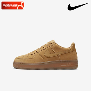 NIKE耐克Air Force 1 AF1空军一号小麦色休闲女鞋板鞋BQ5485-700