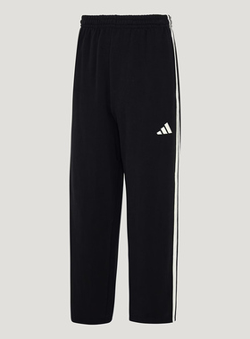 阿迪达斯裤子男裤春季新款针织长裤跑步运动裤时尚休闲裤KU5387