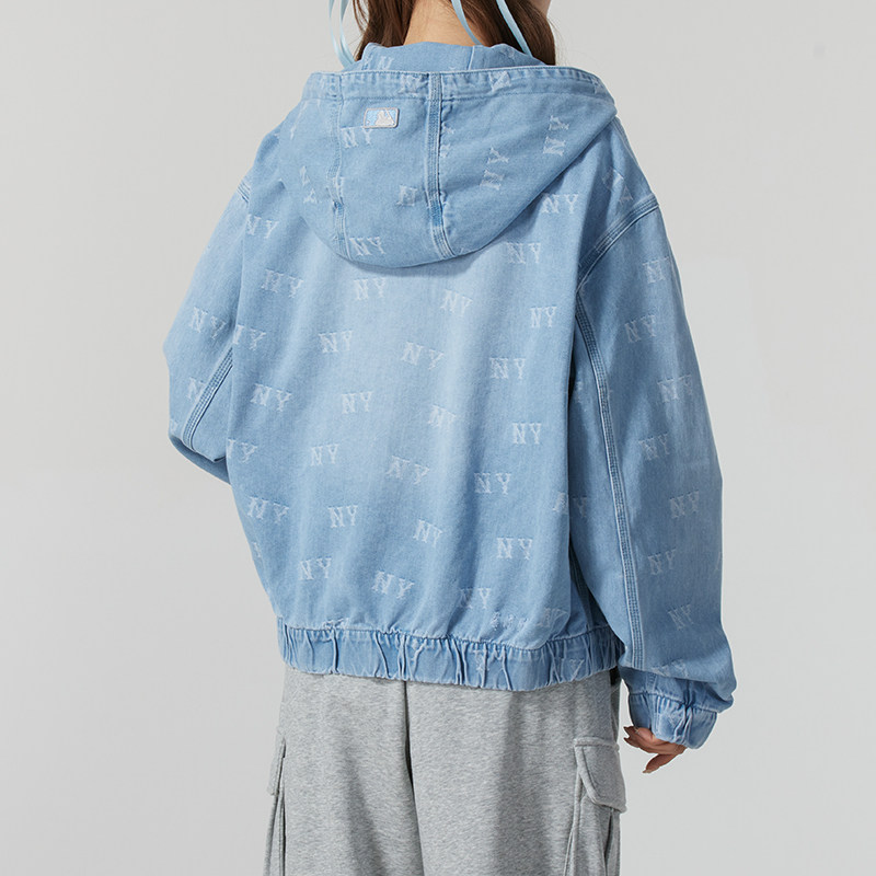 MLB外套男装女装2025新款情侣装夹克时尚连帽休闲运动服3ADKM02