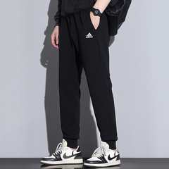 阿迪达斯加绒长裤男裤秋冬保暖运动裤休闲长裤小脚裤卫裤IB2769