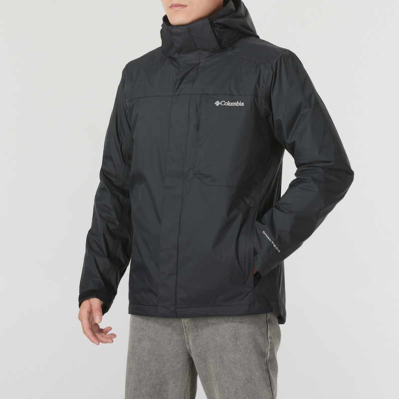 哥伦比亚摇粒绒内胆外套男装冬季新款户外三合一夹克防风运动服潮