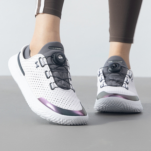 UA安德玛BOA旋钮可踩跟休闲鞋男鞋女鞋冬季新款复古轻便运动鞋子