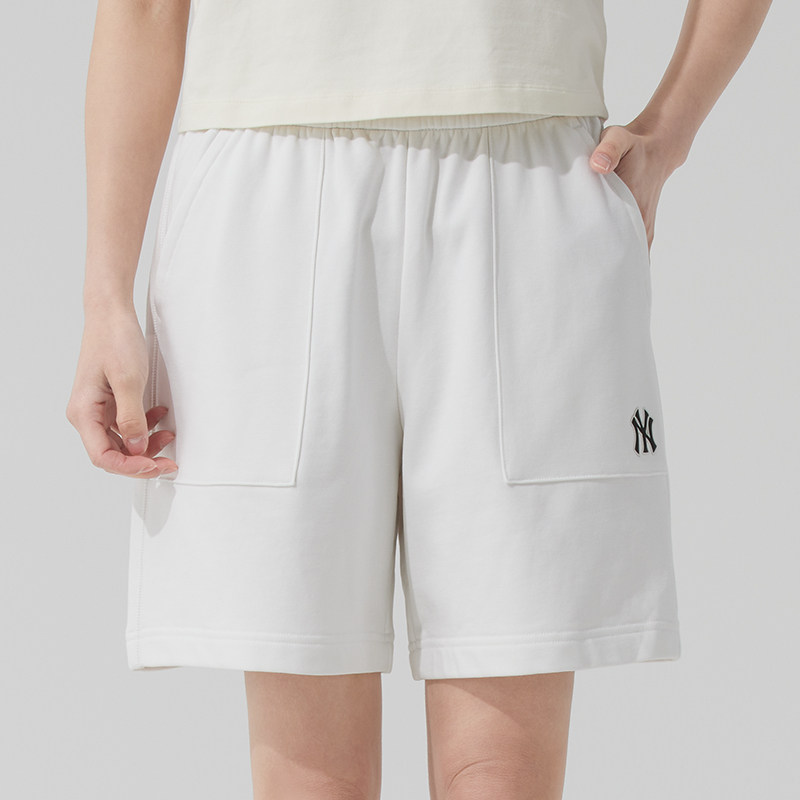 MLB官方 针织短裤男裤女裤宽松运动裤五分裤休闲裤透气跑步裤子,运动服/休闲服装,运动中长裤／短裤,淘宝优惠券,粉丝福利购,淘宝优惠卷