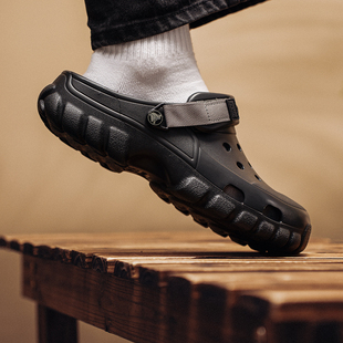 Crocs卡骆驰运动拖鞋男鞋春季新款轻便透气洞洞鞋沙滩鞋休闲凉鞋