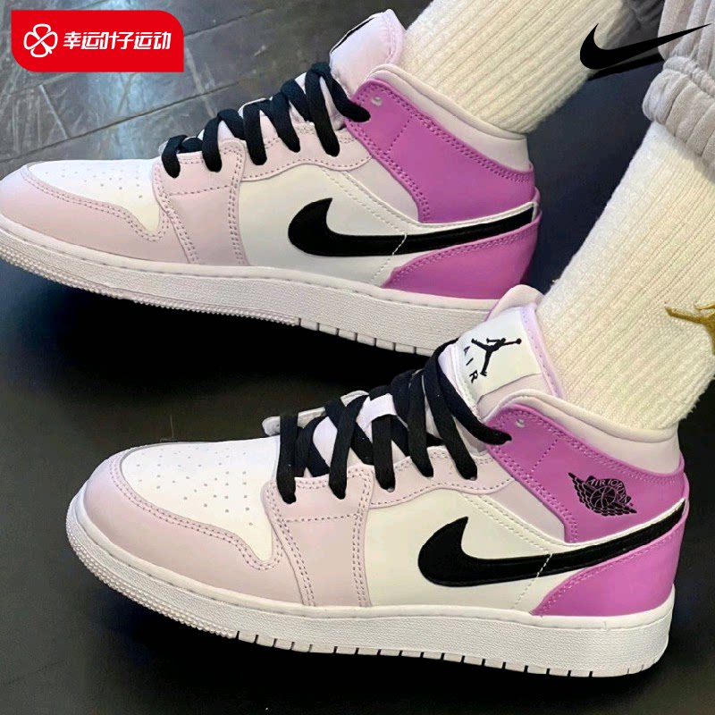 耐克aj1女鞋篮球鞋 2024夏季 新款运动鞋轻便中帮板鞋休闲鞋