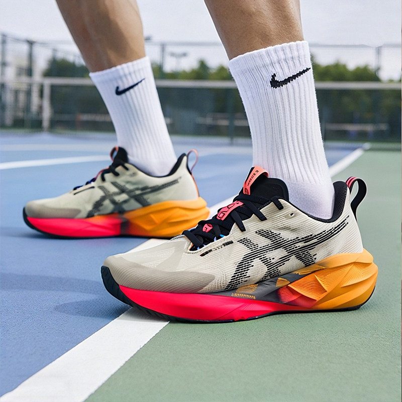 亚瑟士男鞋NOVABLAST 5 CP厚底运动鞋缓震透气健身跑步鞋1011C175,运动鞋new,跑步鞋,淘宝优惠券,粉丝福利购,淘宝优惠卷